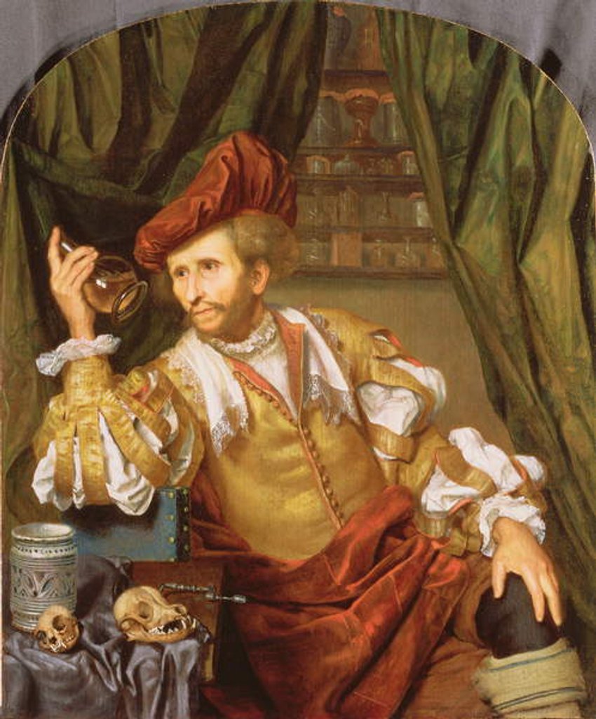 Detail of A Physician by Jacob Toorenvliet