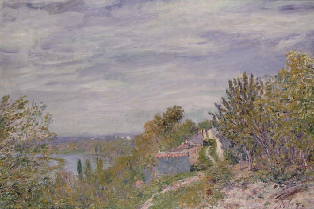 Detail of Path in the Gardens of By, May Morning, c.1891 by Alfred Sisley