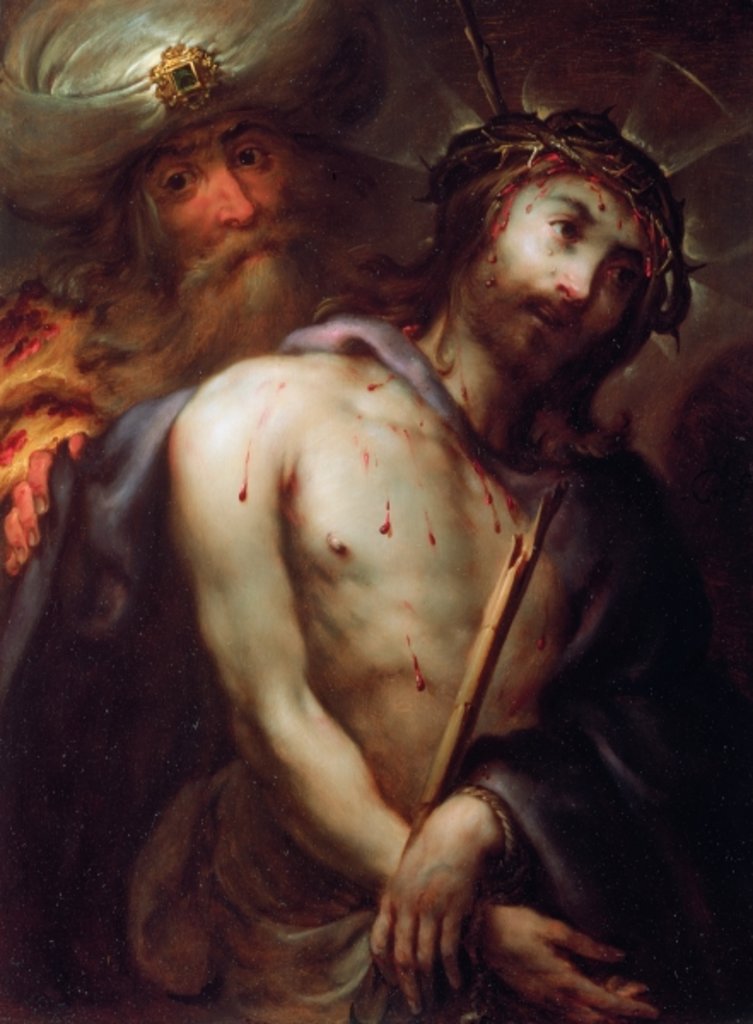 Detail of Ecce Homo by Jan Cossiers