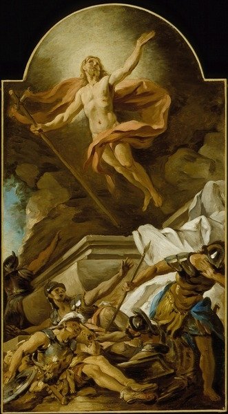Detail of The Resurrection, 1739 by Jean Francois de Troy