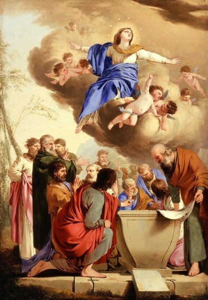 Detail of The Assumption, c.1653-5 by Laurent de La Hire or La Hyre