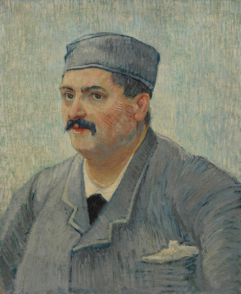 Detail of Portrait of Etienne-Lucien Martin, 1887 by Vincent van Gogh