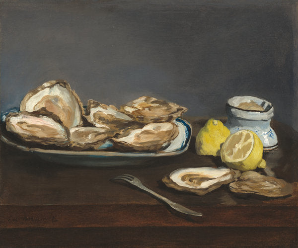 Detail of Oysters, 1862 by Edouard Manet