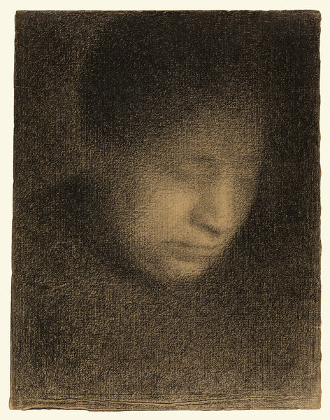 Detail of Madame Seurat, the Artist's Mother, c.1882-3 by Georges Pierre Seurat