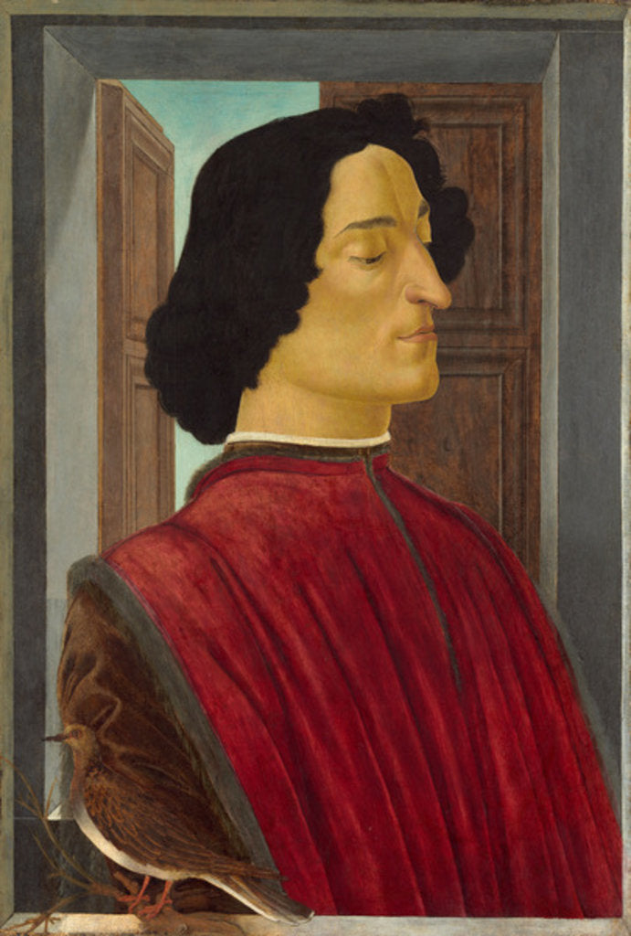 Detail of Giuliano de' Medici, c.1478-80 by Sandro Botticelli