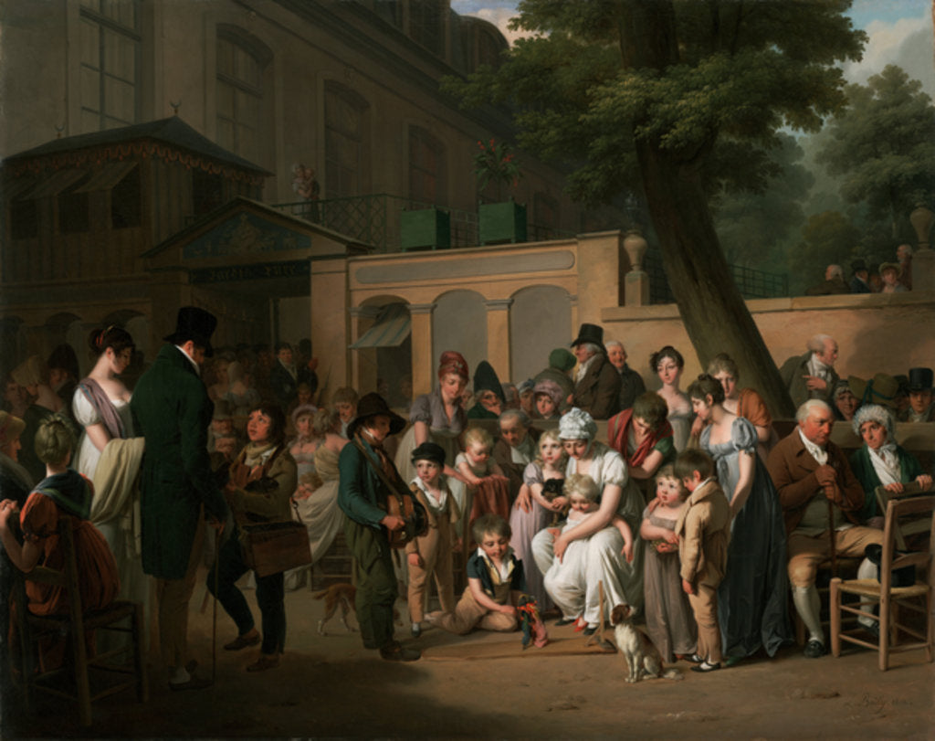 Detail of Entrance to the Jardin Turc, 1812 by Louis Leopold Boilly