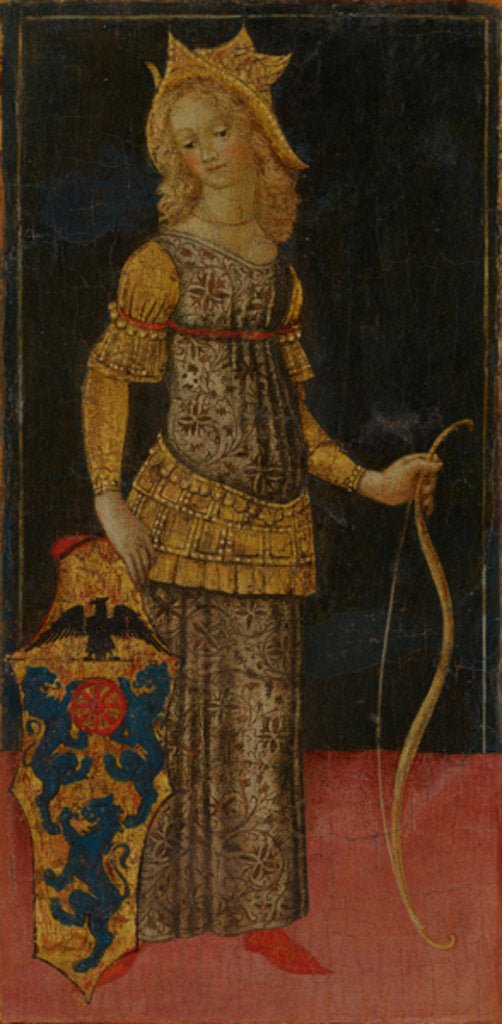 Detail of Oenone, 1460s by Francesco di Giorgio Martini