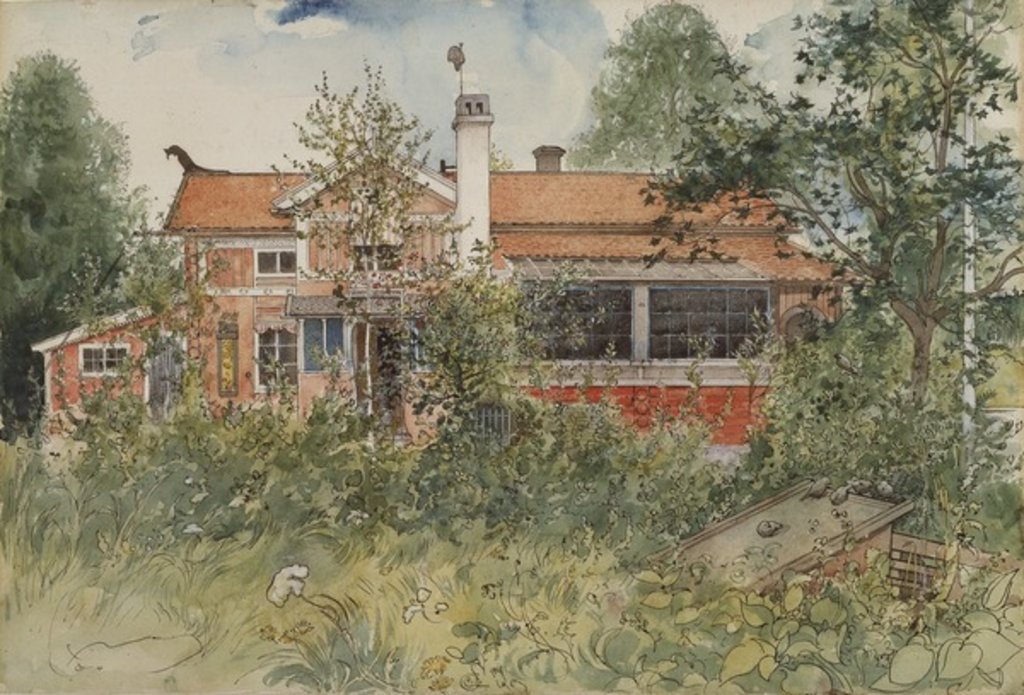 Detail of The Cottage by Carl Larsson