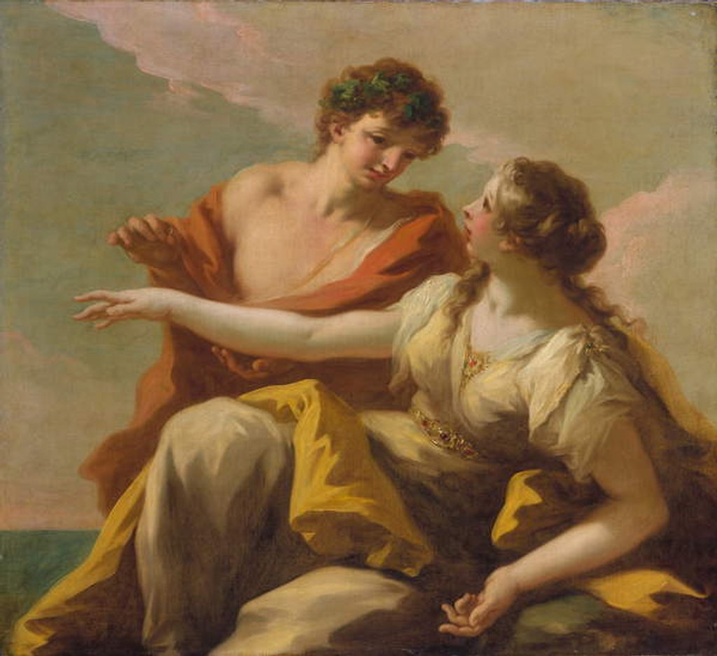 Detail of Bacchus and Ariadne, c.1720 by Giovanni Antonio Pellegrini