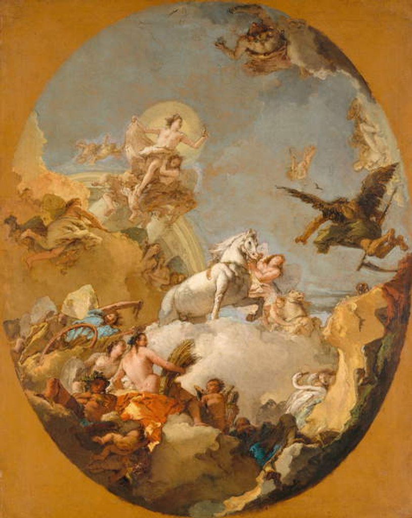 Detail of The Chariot of Aurora, 1761-9 by Giovanni Battista Tiepolo