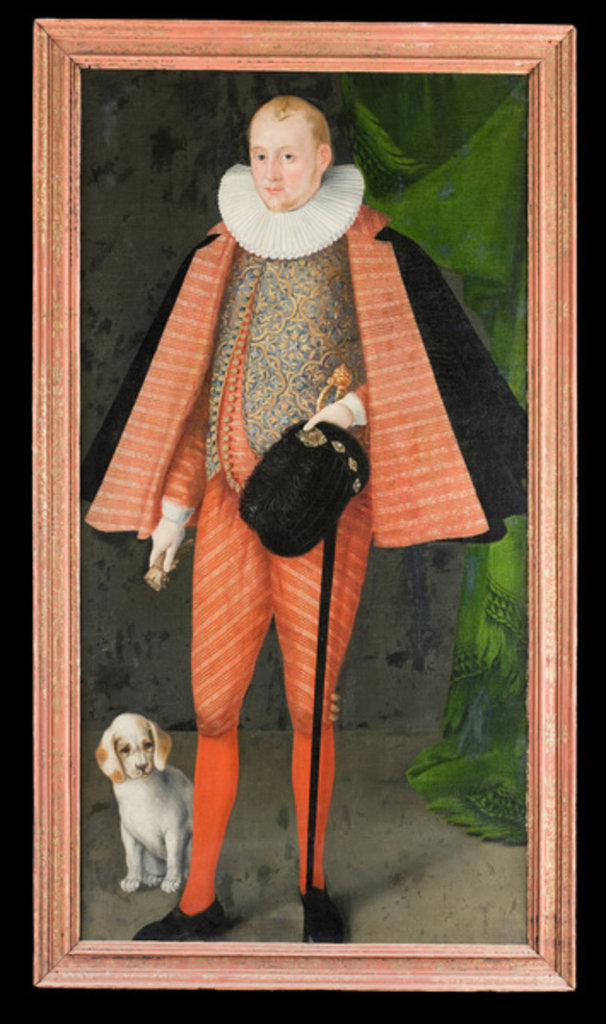 Detail of Count Svante Mauritzson Sture, c.1600 Oil on canvas. by Unknown Artist