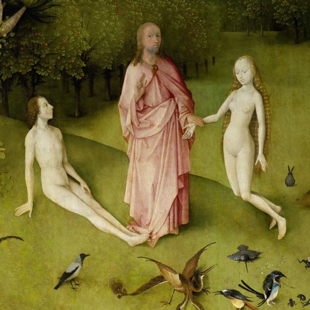 Detail of The Garden of Earthly Delights, 1490-1500 by Hieronymus Bosch