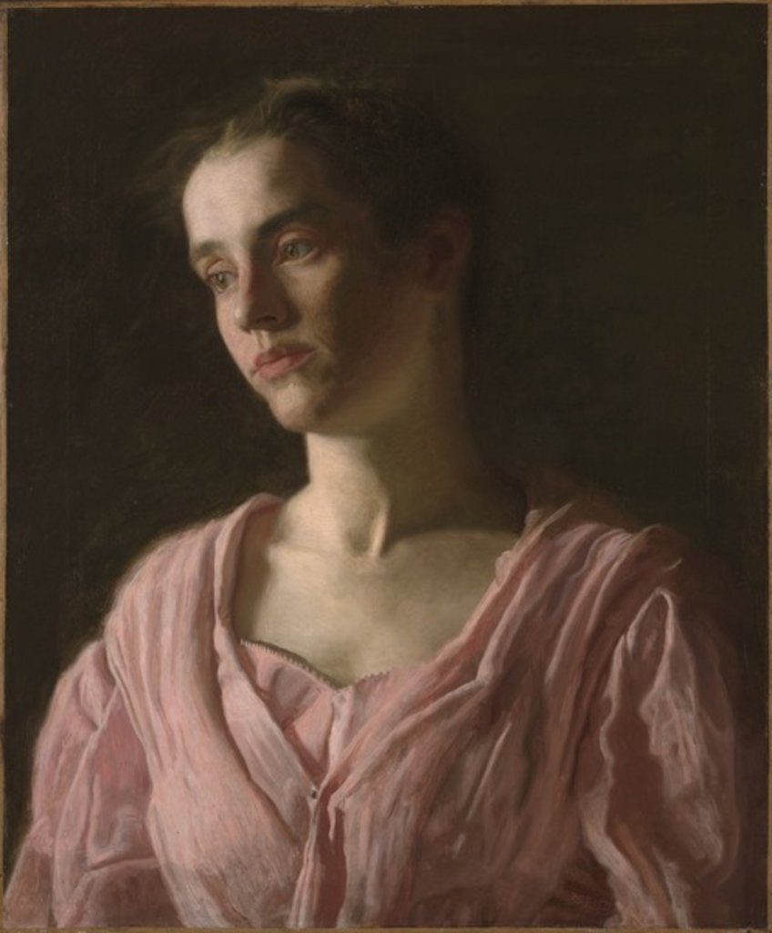 Detail of Maud Cook, 1895 by Thomas Cowperthwait Eakins