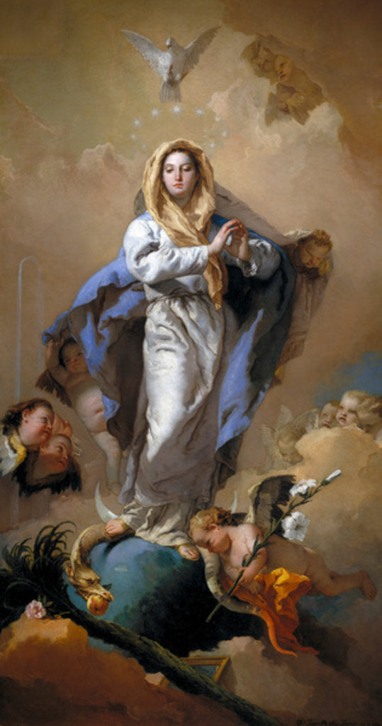 Detail of The Immaculate Conception, 1767-9 by Giovanni Battista Tiepolo
