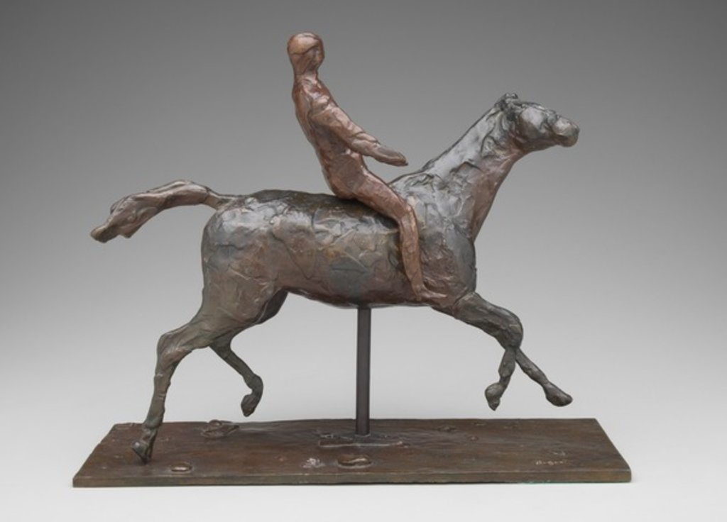 Detail of Horse and Rider, c.1900 by Edgar Degas