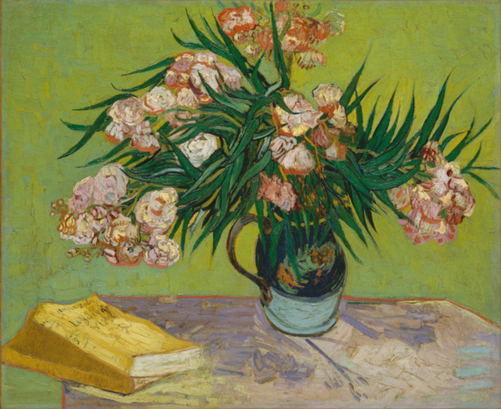 Detail of Oleanders, 1888 by Vincent van Gogh