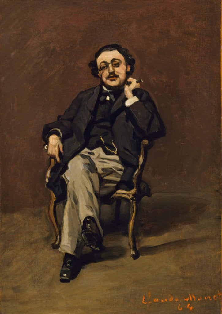 Detail of Dr. Leclenché, 1864 by Claude Monet