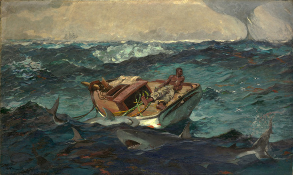 Detail of The Gulf Stream, 1899 by Winslow Homer