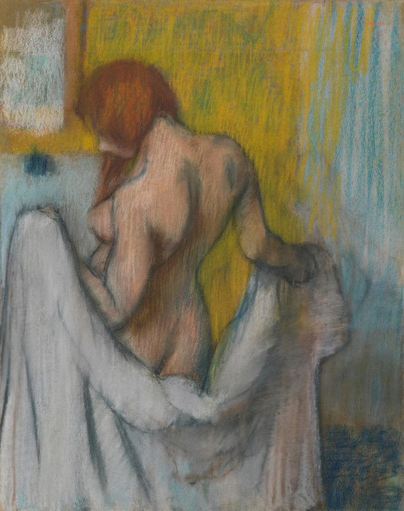 Detail of Woman with a Towel, 1894 or 1898 by Edgar Degas