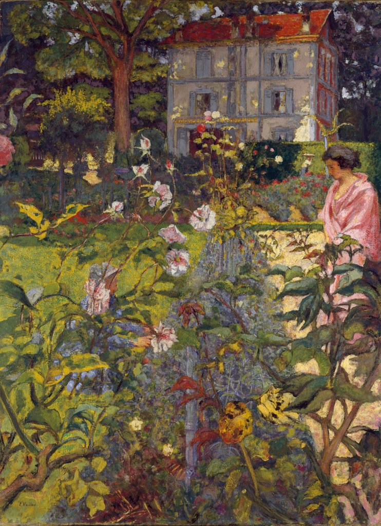 Detail of Garden at Vaucresson, 1920 by Edouard Vuillard