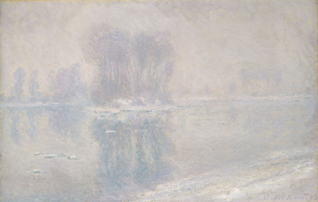 Detail of Ice Floes, 1893 by Claude Monet