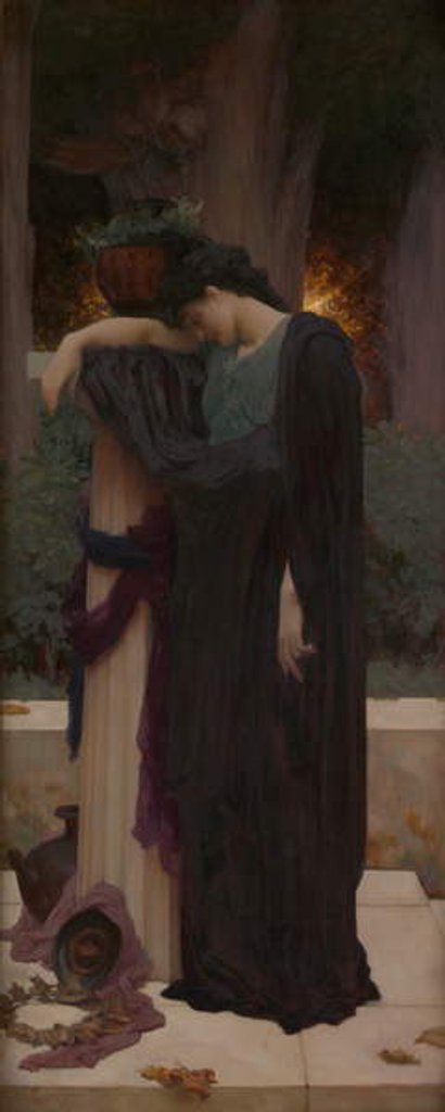 Detail of Lachrymae, c.1894-95 by Frederic Leighton
