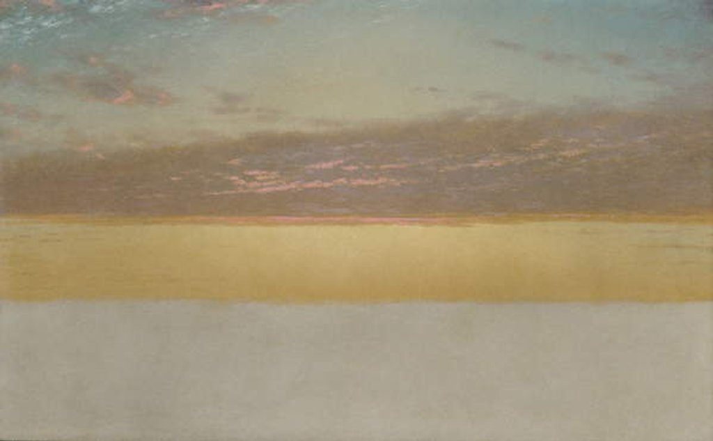 Detail of Sunset Sky, 1872 by John Frederick Kensett