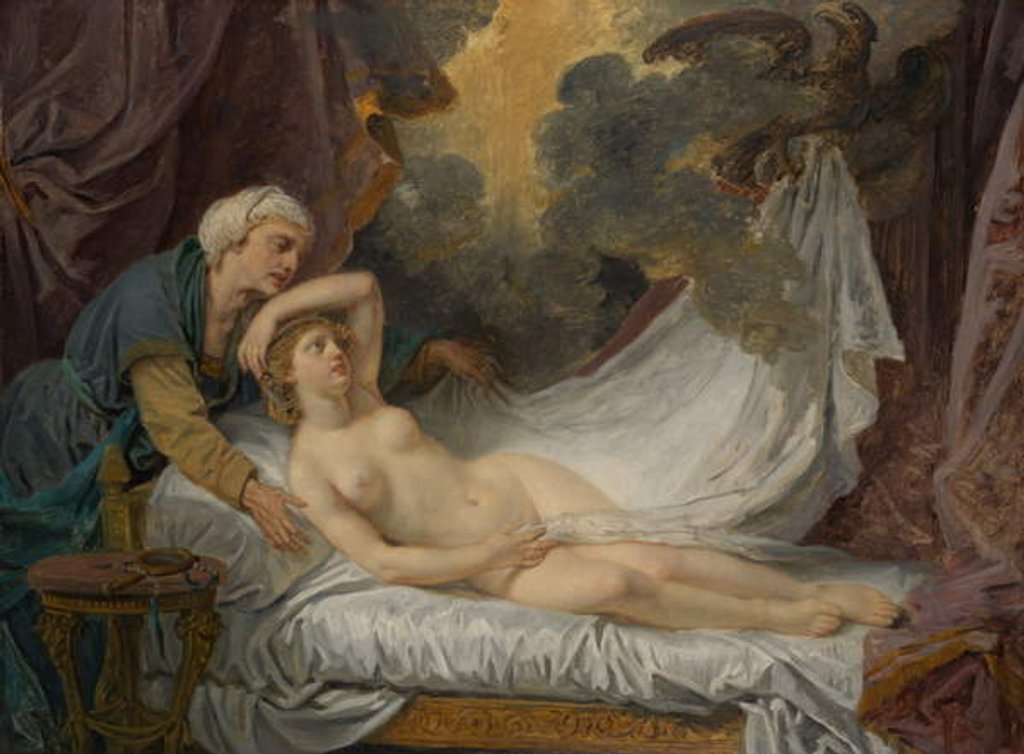 Detail of Aegina visited by Jupiter, c.1767-69 by Jean Baptiste Greuze