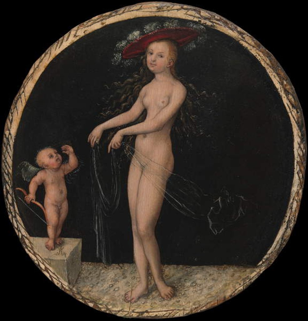 Detail of Venus and Cupid, c.1525-7 by Lucas the Elder Cranach
