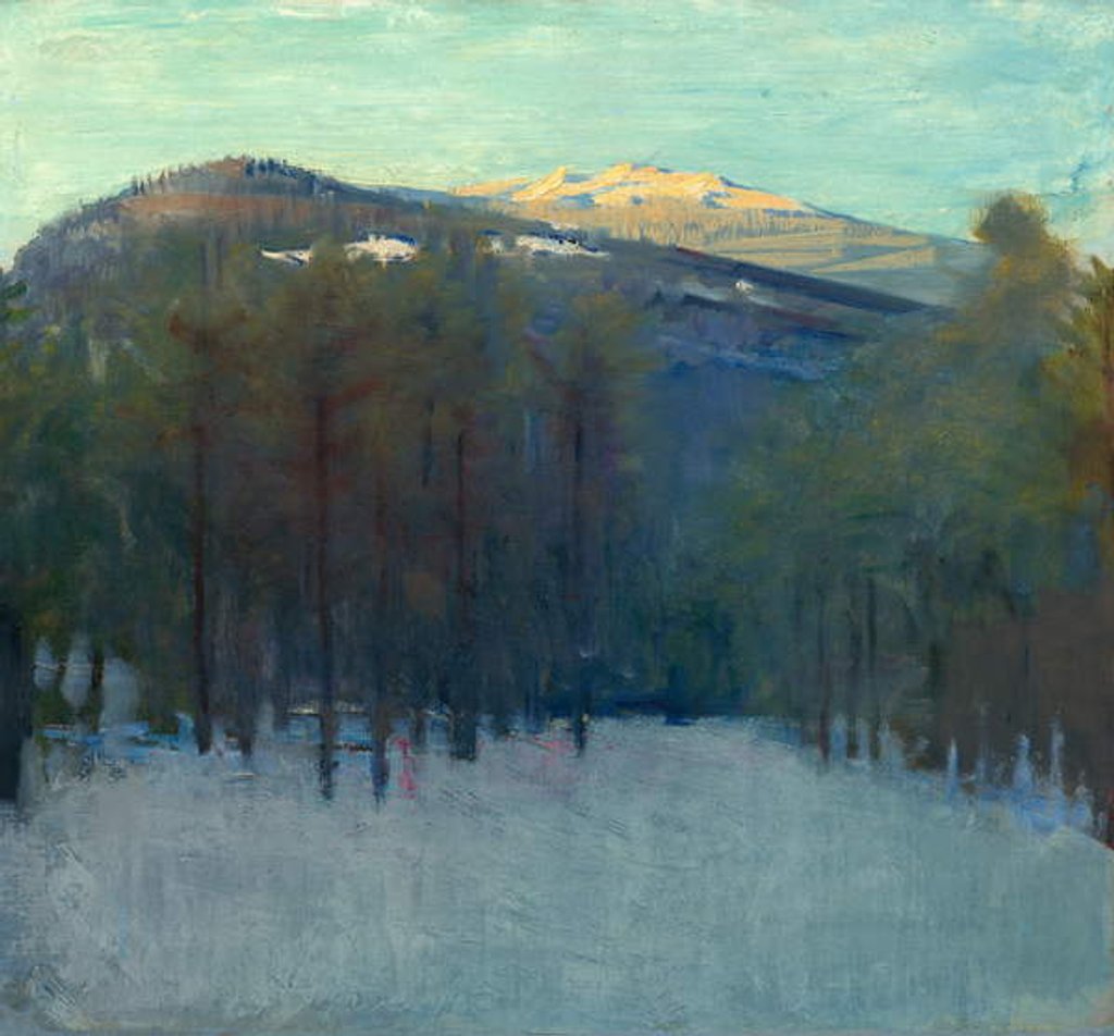 Detail of Mount Monadnock, c.1911-14 by Abbott Handerson Thayer
