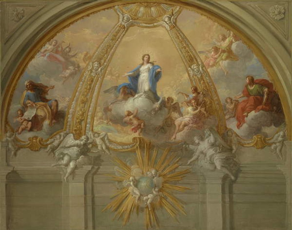 Detail of Immaculate Conception, c.1730 by Placido Costanzi