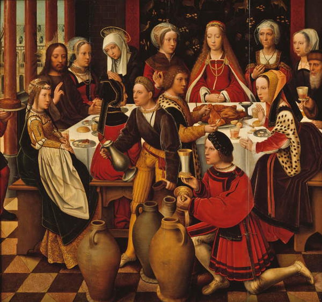 Detail of The Wedding in Cana, c.1530-50 by Ambrosius Benson