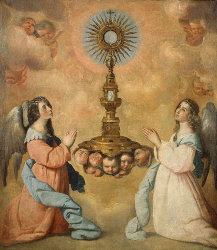 Detail of The Eucharist, c.1650 by Francisco de Zurbaran