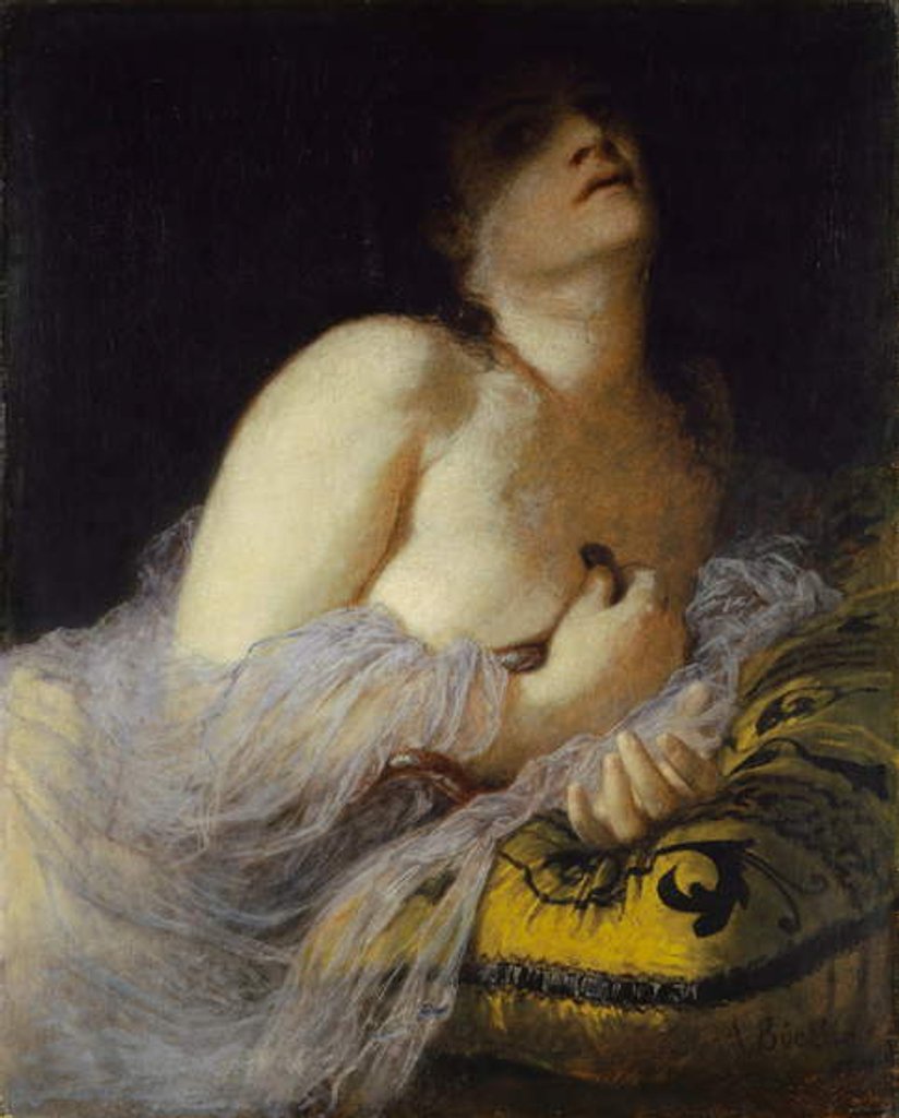 Detail of The Death of Cleopatra, 1872 by Arnold Bocklin