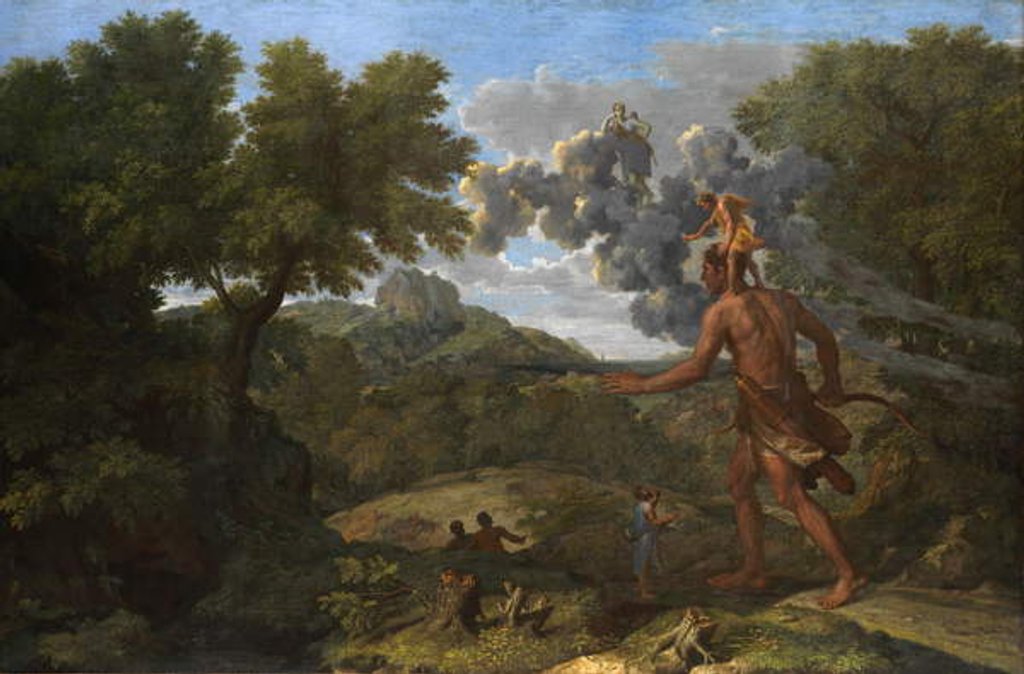 Detail of Blind Orion Searching for the Rising Sun, 1658 by Nicolas Poussin