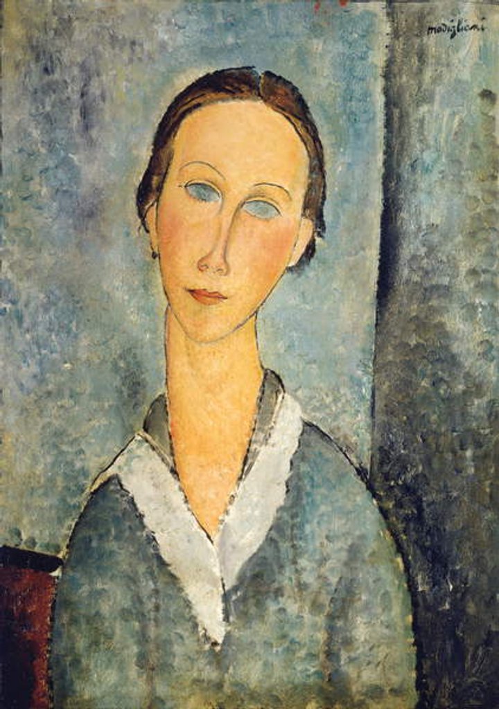 Detail of Girl in a Sailor's Blouse, 1918 by Amedeo Modigliani