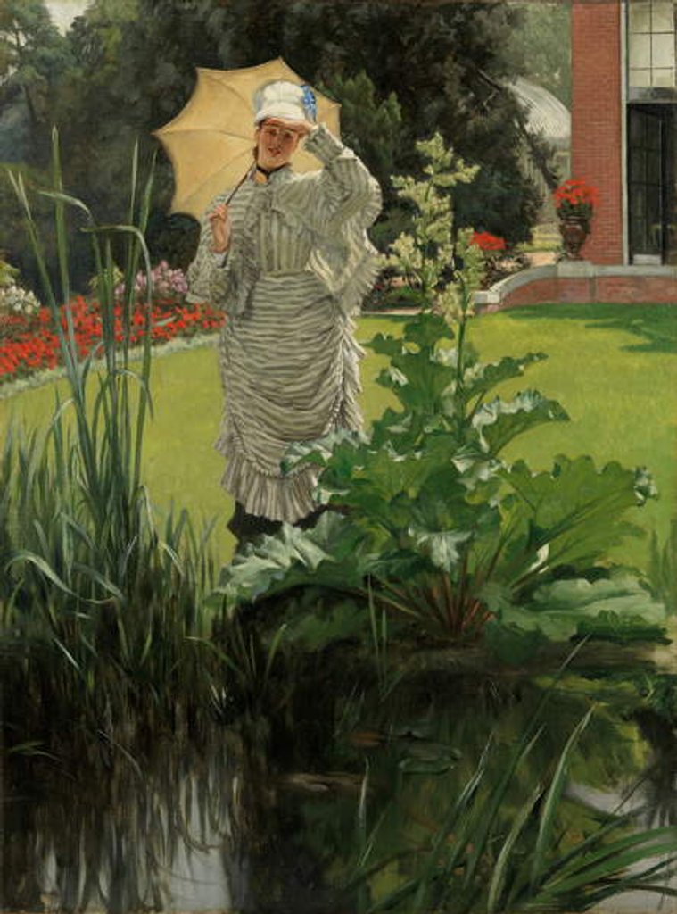 Detail of Spring Morning, c.1875 by James Jacques Joseph Tissot