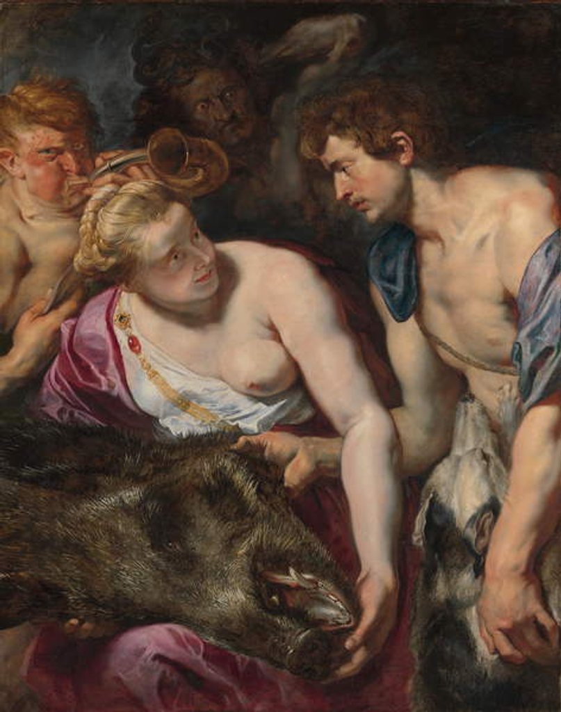 Detail of Atalanta and Meleager, c.1616 by Peter Paul Rubens