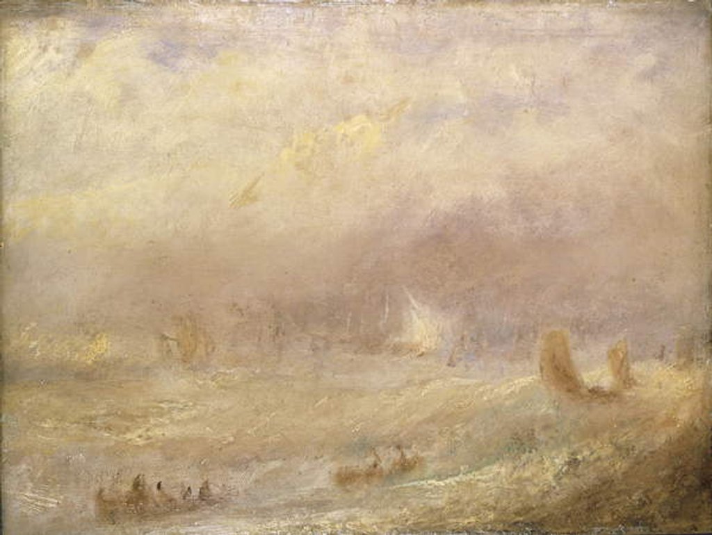 Detail of A View of Deal by Joseph Mallord William Turner