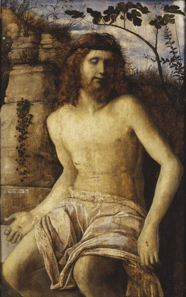 Detail of Christ crowned with Thorns, c.1500 by Giovanni Bellini