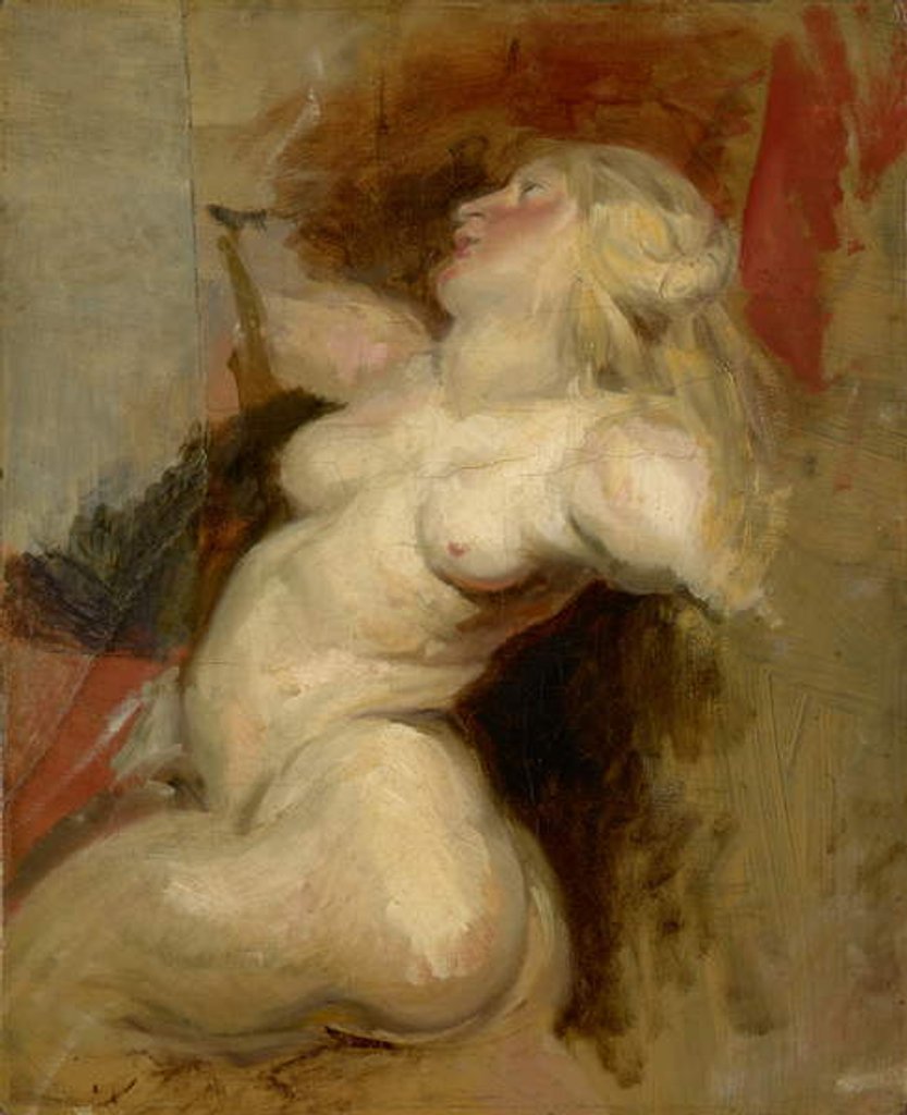 Nereid, c.1822 by Ferdinand Victor Eugene Delacroix