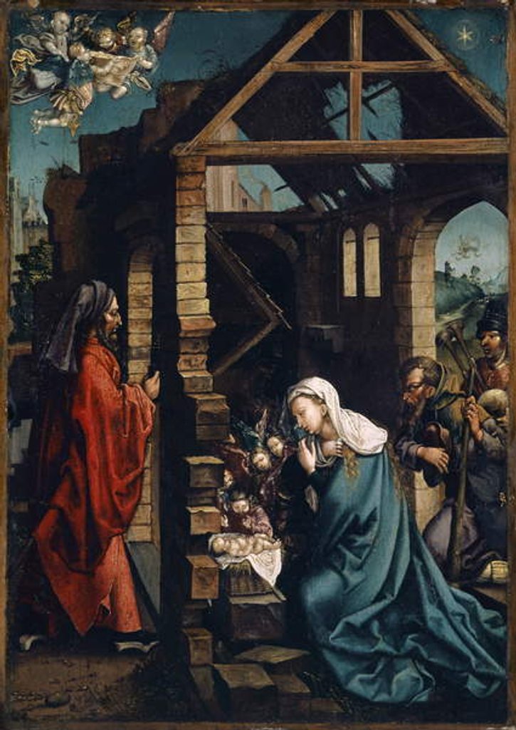 Detail of The Nativity of Christ by Albrecht Durer or Duerer