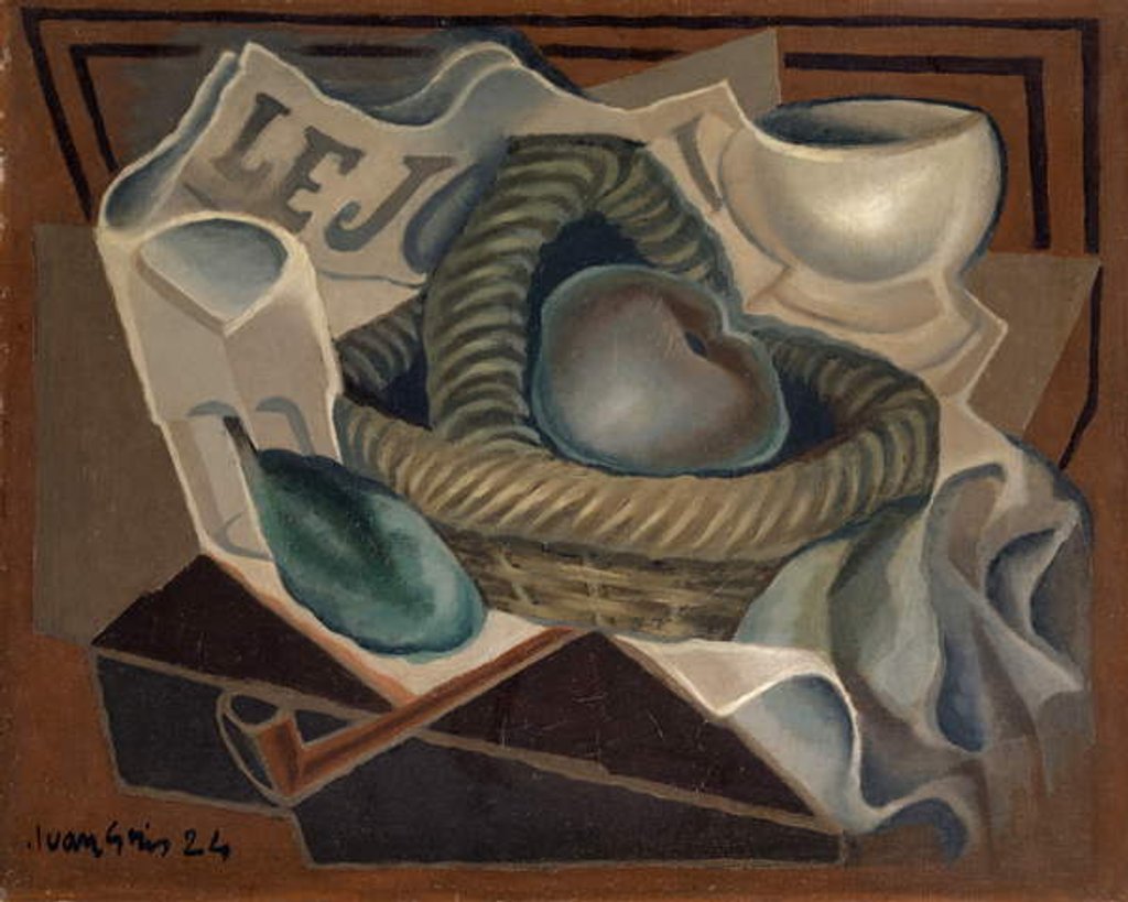 Detail of The Basket, 1924 by Juan Gris