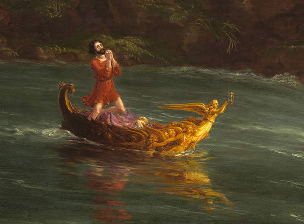 Detail of The Voyage of Life: Manhood 1842 by Thomas Cole