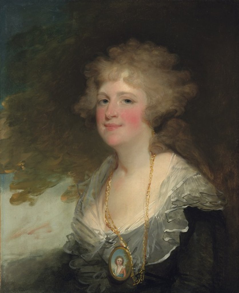 Detail of Sarah Shippen Lea, or Mrs. Thomas Lea, c.1798 by Gilbert Stuart