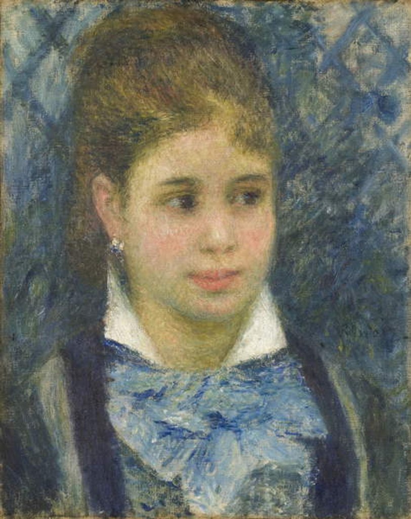 Detail of Young Parisian, c.1875 by Pierre Auguste Renoir