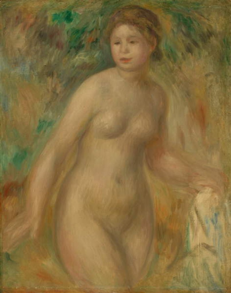 Detail of Nude, 1895 by Pierre Auguste Renoir