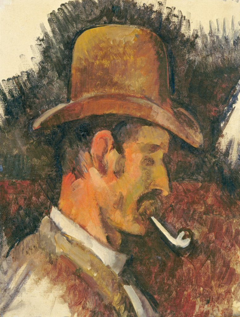 Detail of Man with Pipe, 1892-96 by Paul Cezanne