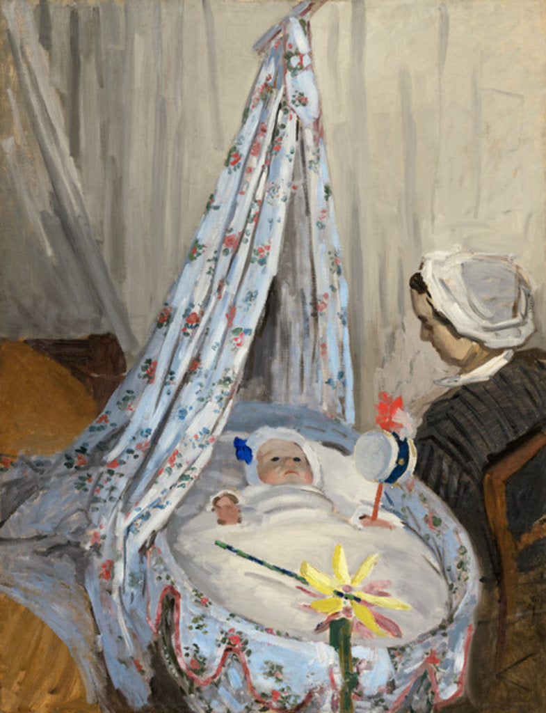 The Cradle, Camille with the Artist's Son Jean, 1867 by Claude Monet