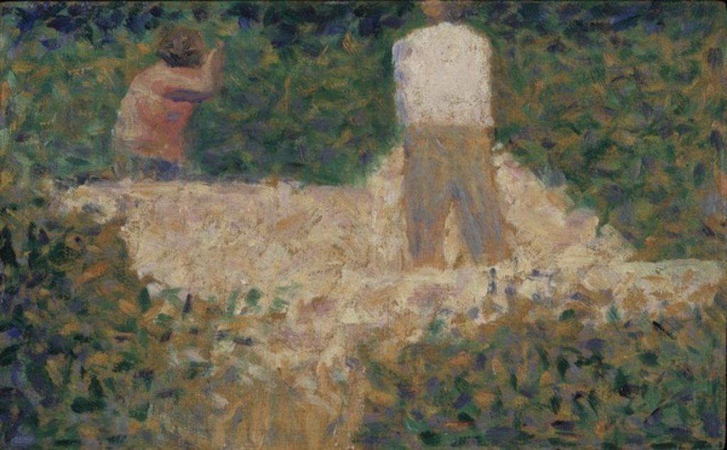 Detail of Two Stonebreakers, c.1881 by Georges Pierre Seurat